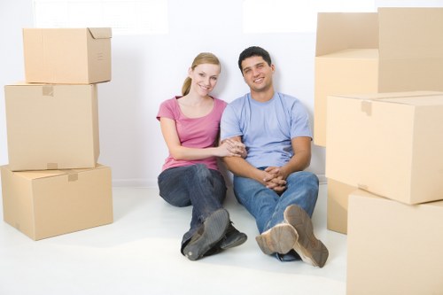 Unpacking and settling into a new home